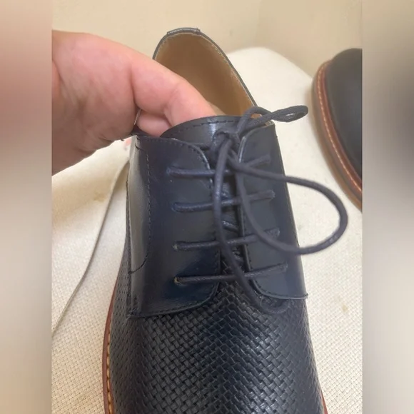 Ritizen Shoes Mens Size 8.5 Blue Leather Lace Up Oxford *NWOT* never worn! - Picture 9 of 16